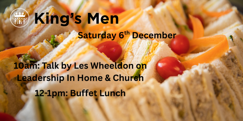 Men's buffet lunch